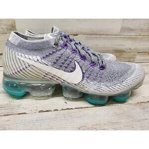Nike Air VaporMax Heritage 2017 922914-002 Grape Emerald Gray Size 8.5